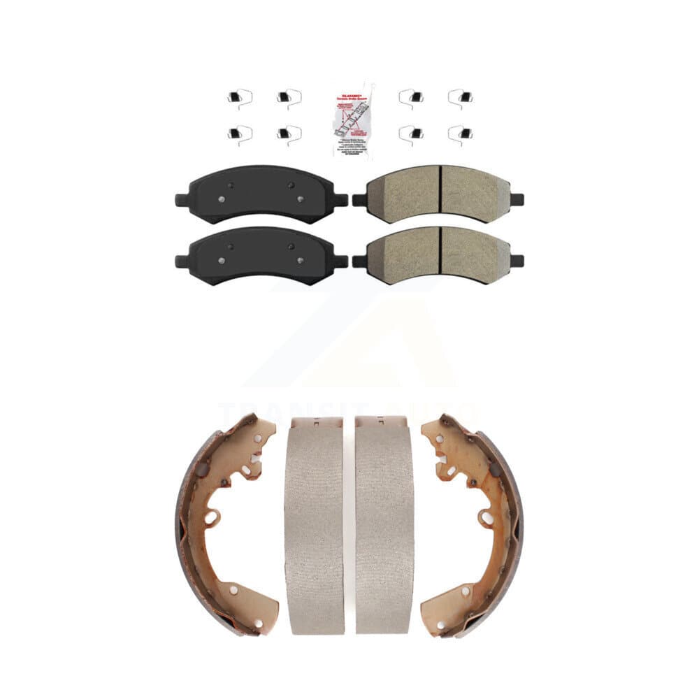 Transit Auto - KNN-100125 - Front and Rear Disc Brake Pad Kits image 1