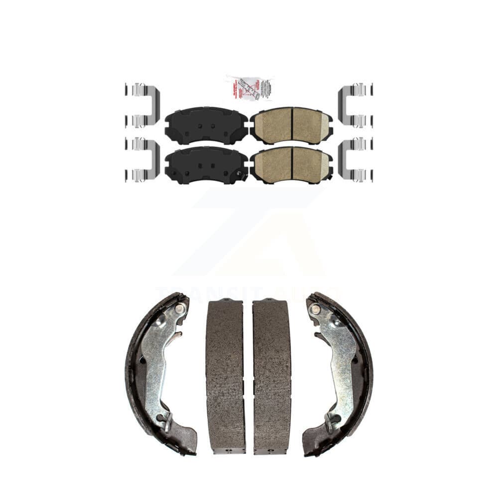 Transit Auto - KNN-100135 - Front and Rear Disc Brake Pad Kits image 1