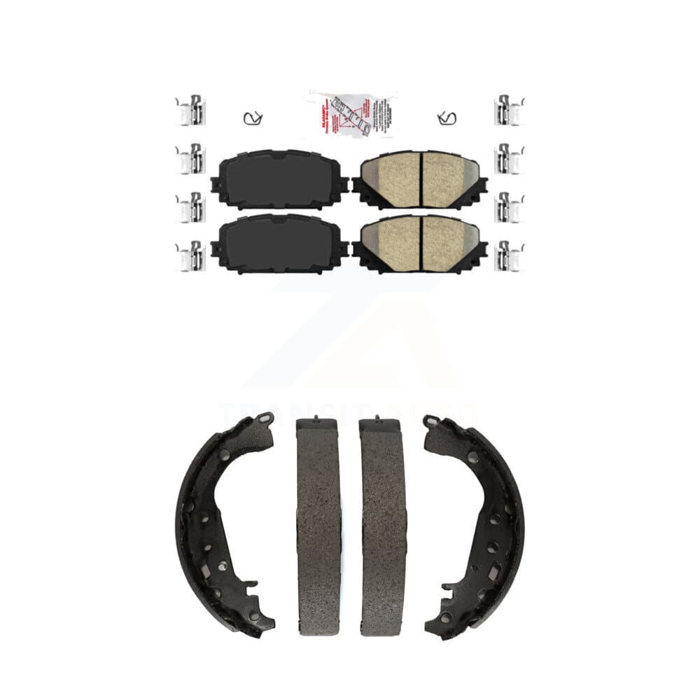 Transit Auto - KNN-100139 - Front and Rear Disc Brake Pad Kits image 1