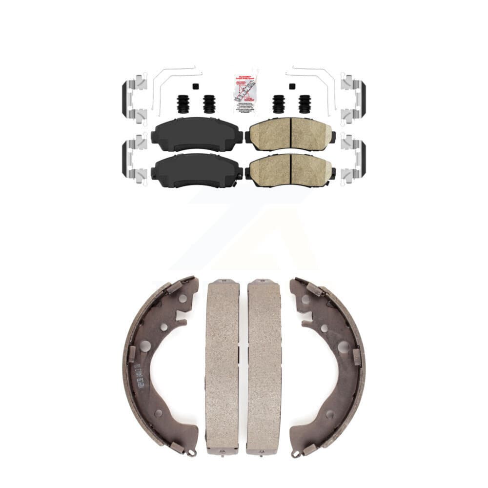 Transit Auto - KNN-100161 - Front and Rear Disc Brake Pad Kits image 1