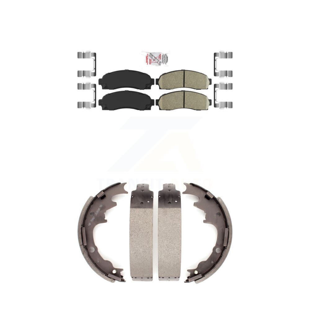 Transit Auto - KNN-100168 - Front and Rear Disc Brake Pad Kits image 1