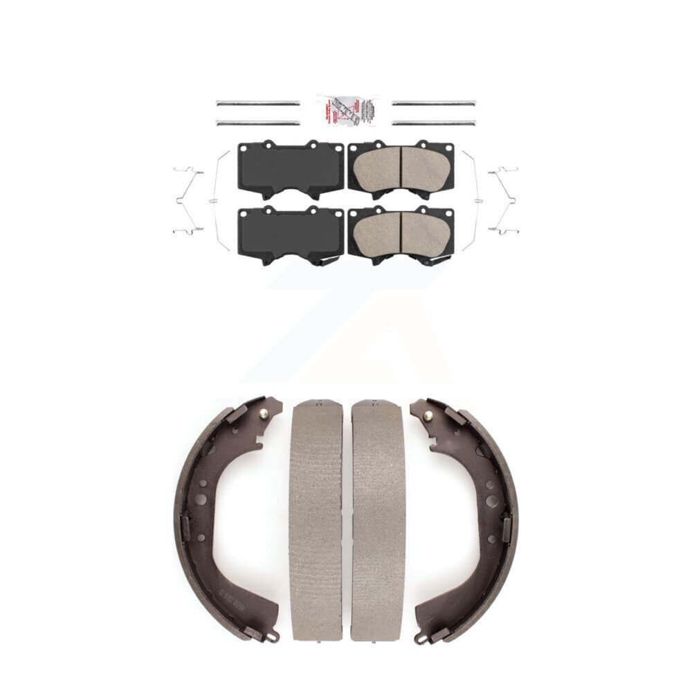 Transit Auto - KNN-100211 - Front and Rear Disc Brake Pad Kits image 1