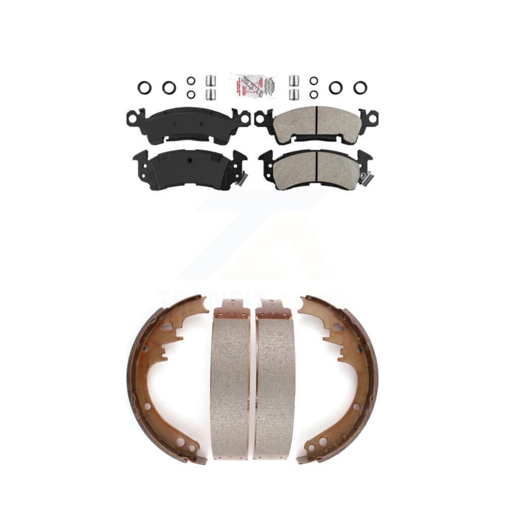 Transit Auto - KNN-100244 - Front and Rear Disc Brake Pad Kits image 1