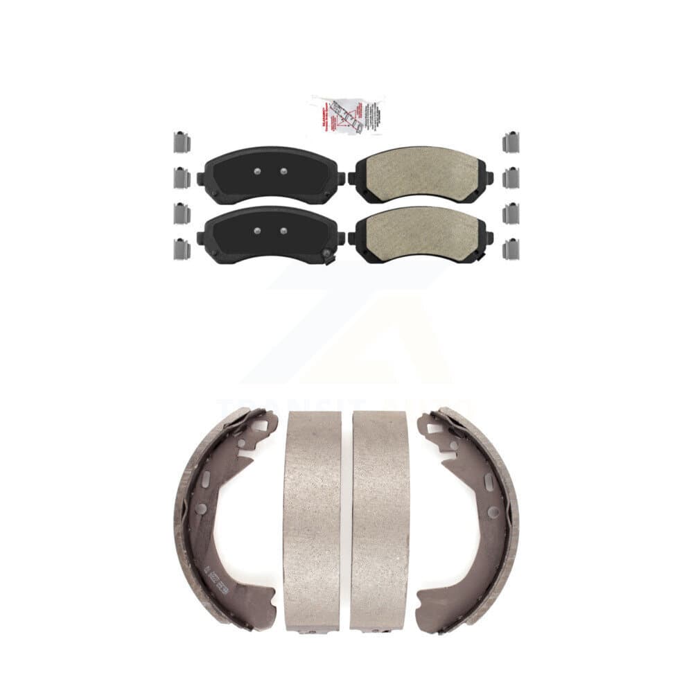 Transit Auto - KNN-100275 - Front and Rear Disc Brake Pad Kits image 1