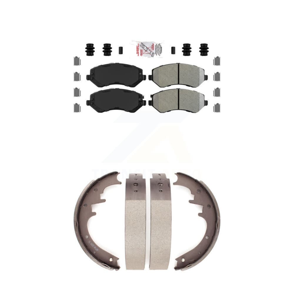 Transit Auto - KNN-100278 - Front and Rear Disc Brake Pad Kits image 1