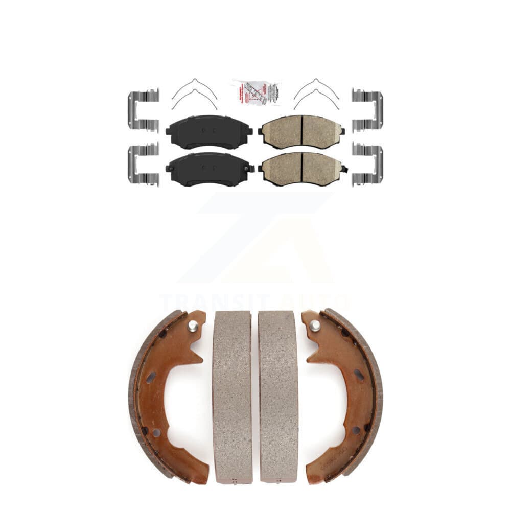 Transit Auto - KNN-100295 - Front and Rear Disc Brake Pad Kits image 1
