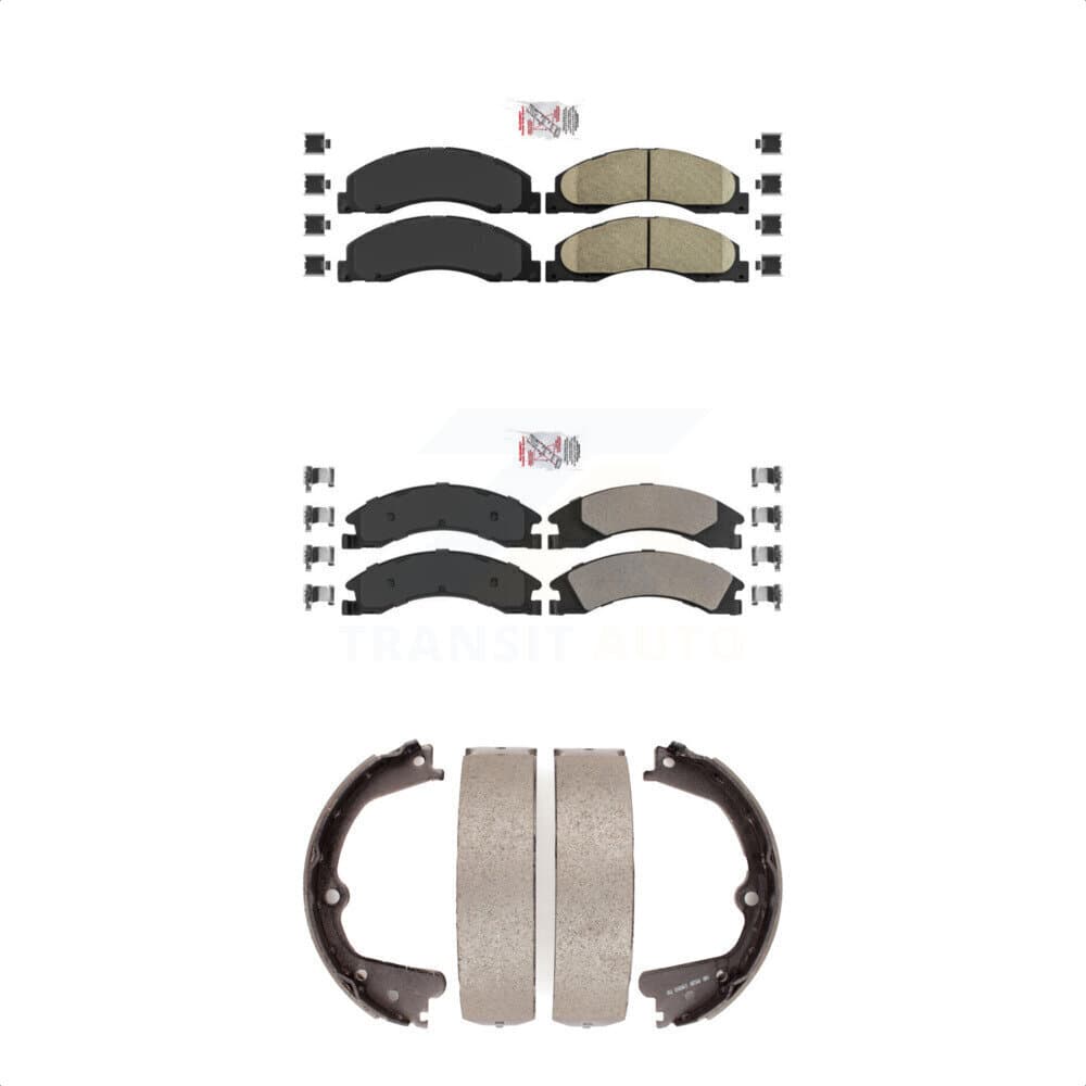 Transit Auto - KNN-100320 - Front and Rear Disc Brake Pad Kits image 1