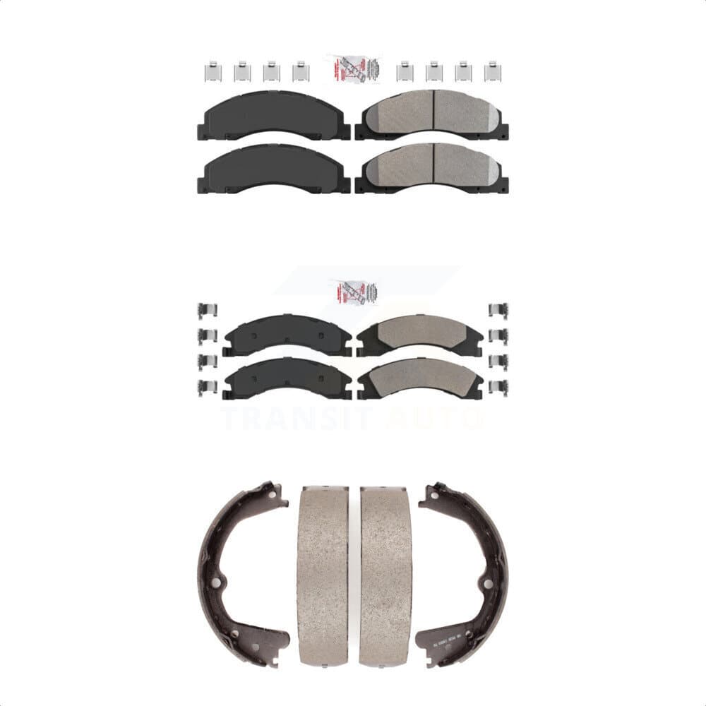 Transit Auto - KNN-100322 - Front and Rear Disc Brake Pad Kits image 1