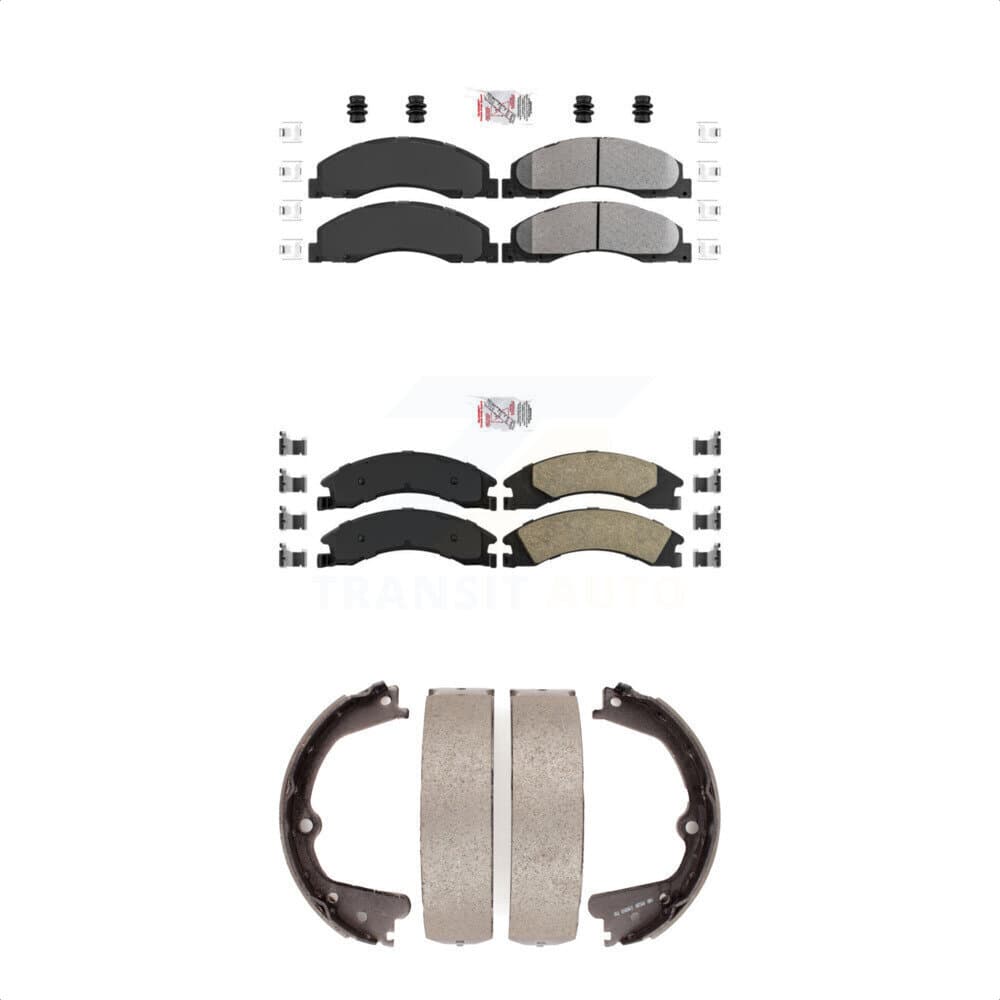 Transit Auto - KNN-100324 - Front and Rear Disc Brake Pad Kits image 1