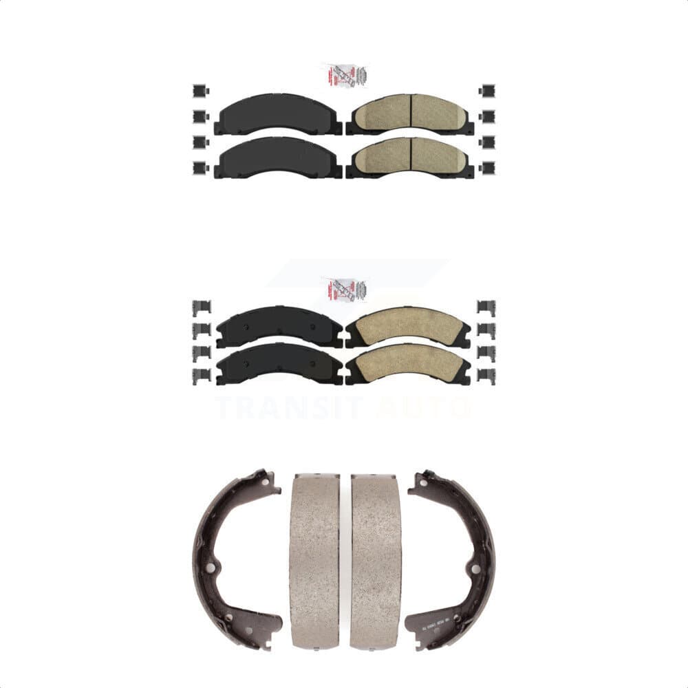 Transit Auto - KNN-100326 - Front and Rear Disc Brake Pad Kits image 1
