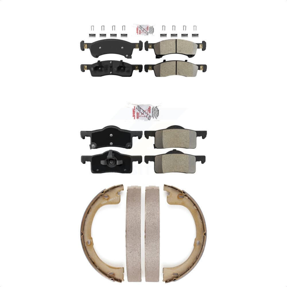 Transit Auto - KNN-100359 - Front and Rear Disc Brake Pad Kits image 1