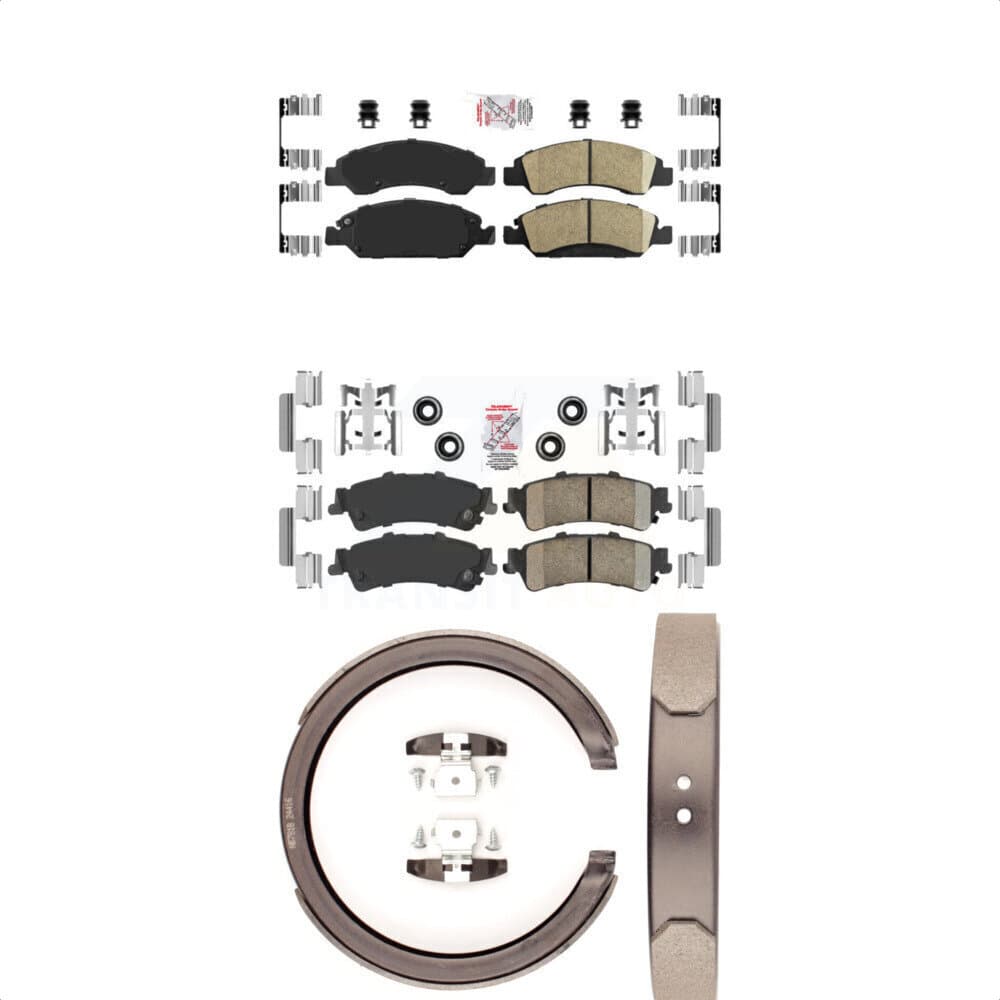 Transit Auto - KNN-100397 - Front and Rear Disc Brake Pad Kits image 1
