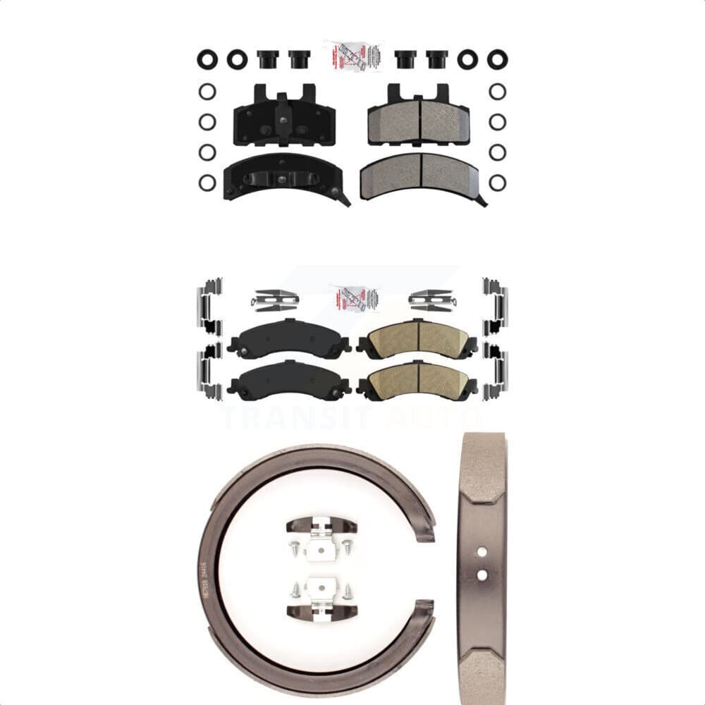 Transit Auto - KNN-100416 - Front and Rear Disc Brake Pad Kits image 1