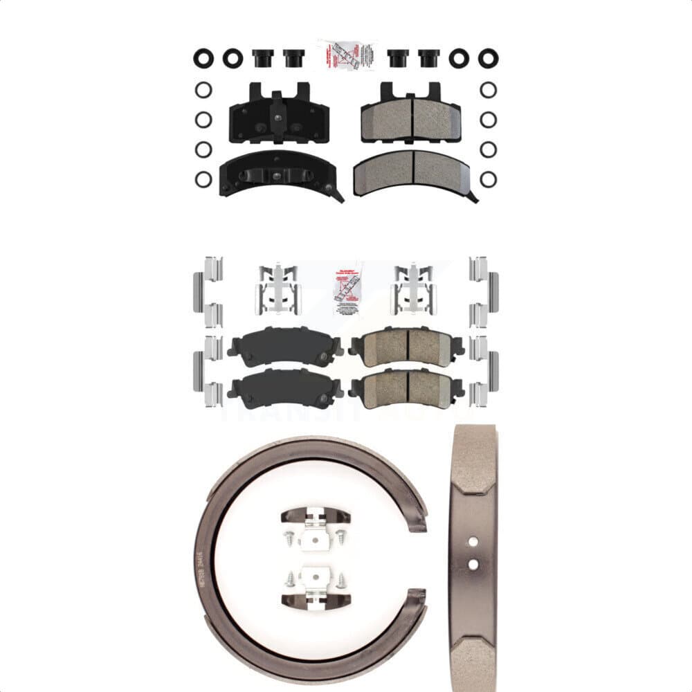 Transit Auto - KNN-100418 - Front and Rear Disc Brake Pad Kits image 1