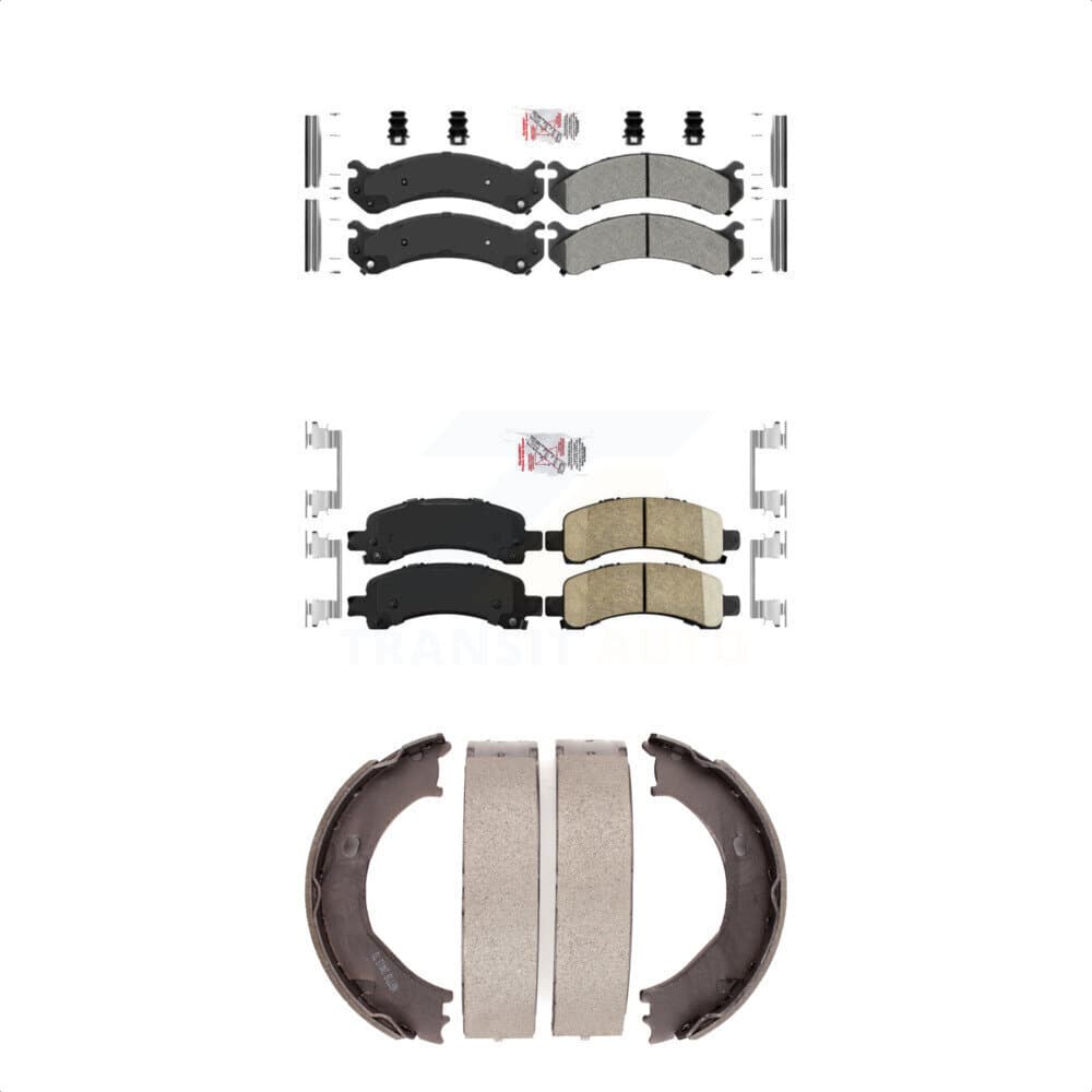 Transit Auto - KNN-100428 - Front and Rear Disc Brake Pad Kits image 1