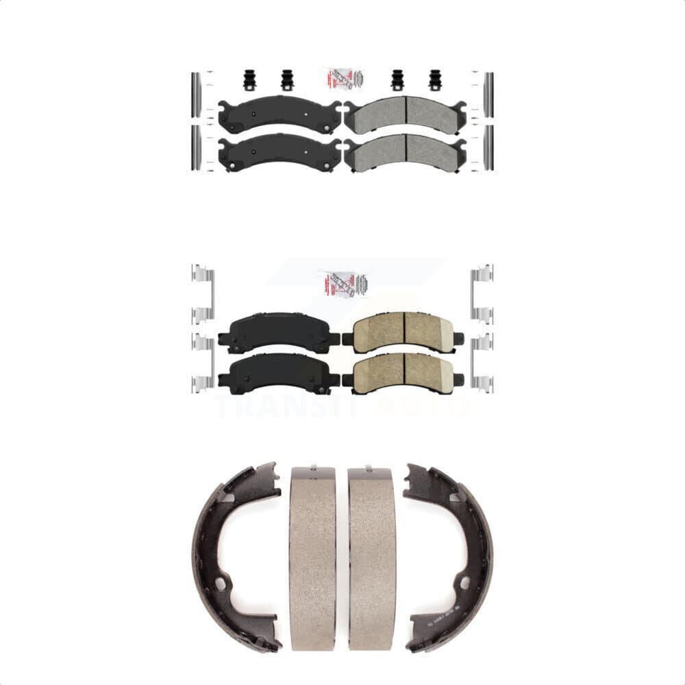 Transit Auto - KNN-100434 - Front and Rear Disc Brake Pad Kits image 1
