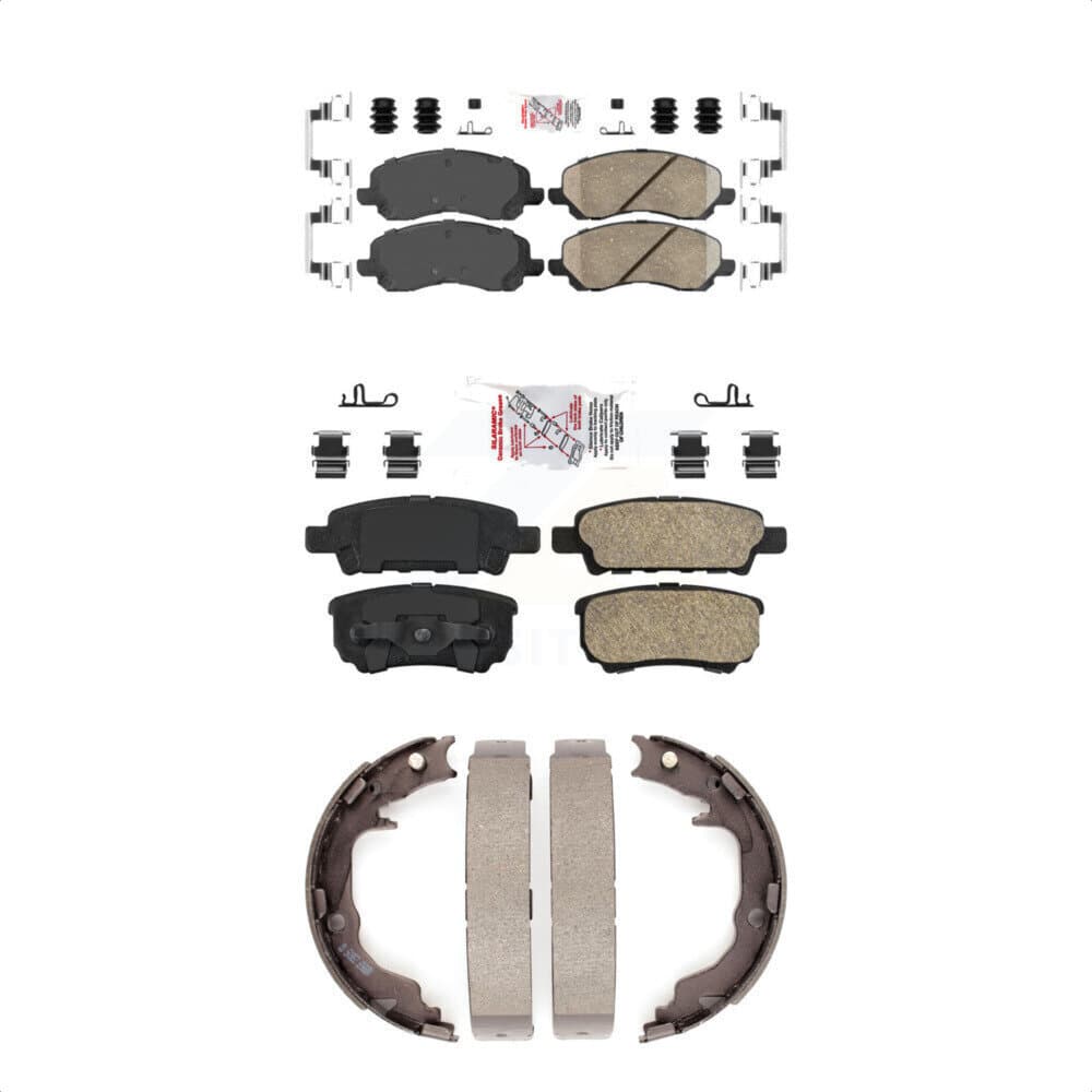 Transit Auto - KNN-100450 - Front and Rear Disc Brake Pad Kits image 1