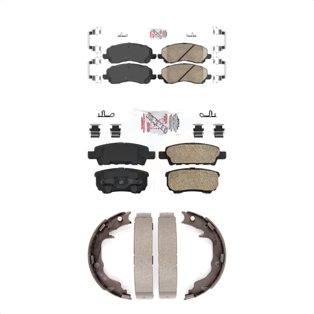 Transit Auto - KNN-100451 - Front and Rear Disc Brake Pad Kits image 1