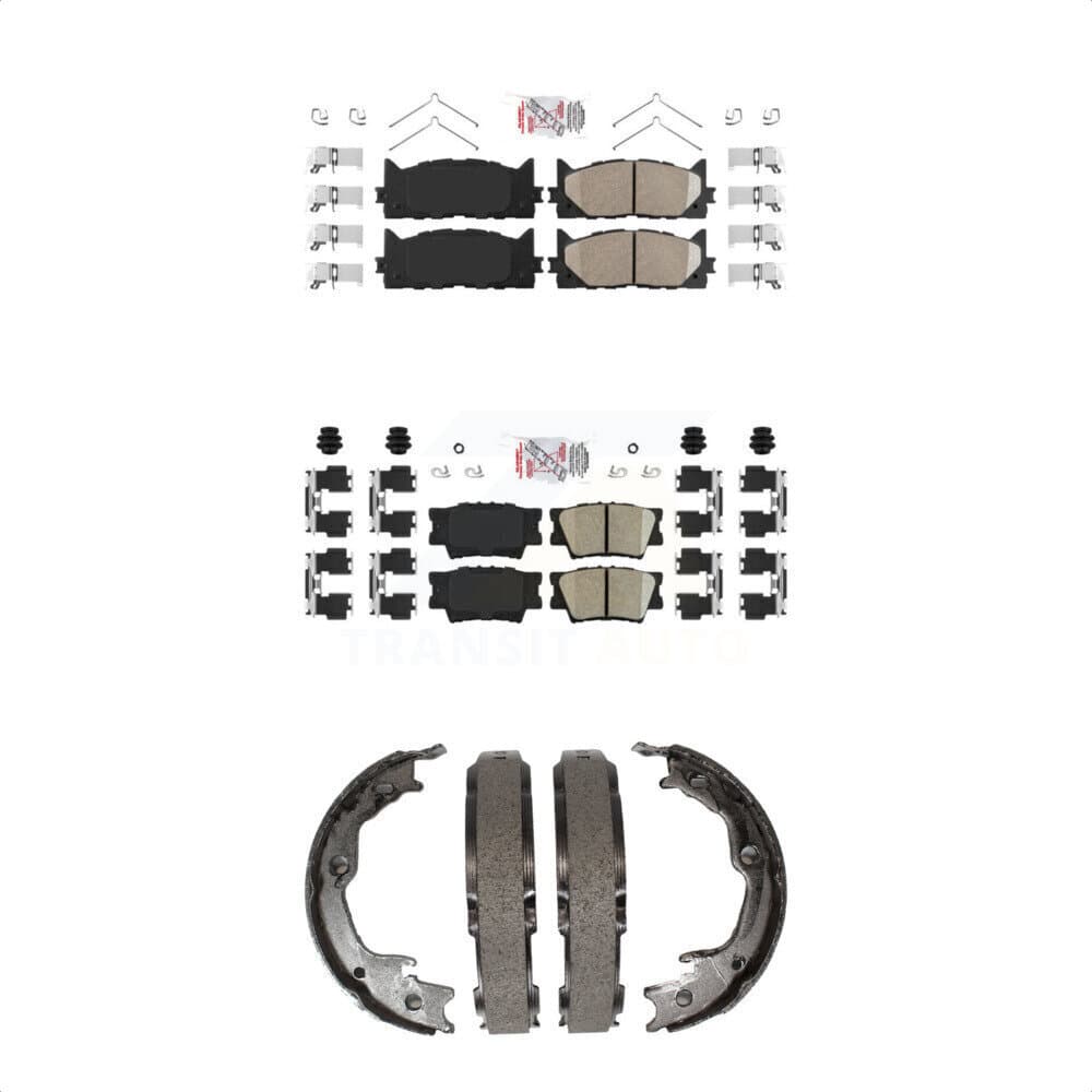 Transit Auto - KNN-100481 - Front and Rear Disc Brake Pad Kits image 1
