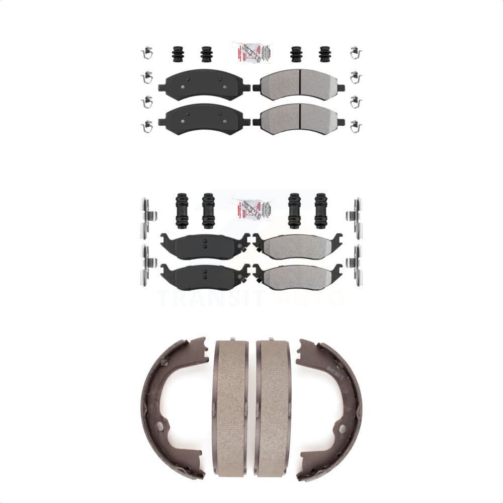 Transit Auto - KNN-100544 - Front and Rear Disc Brake Pad Kits image 1
