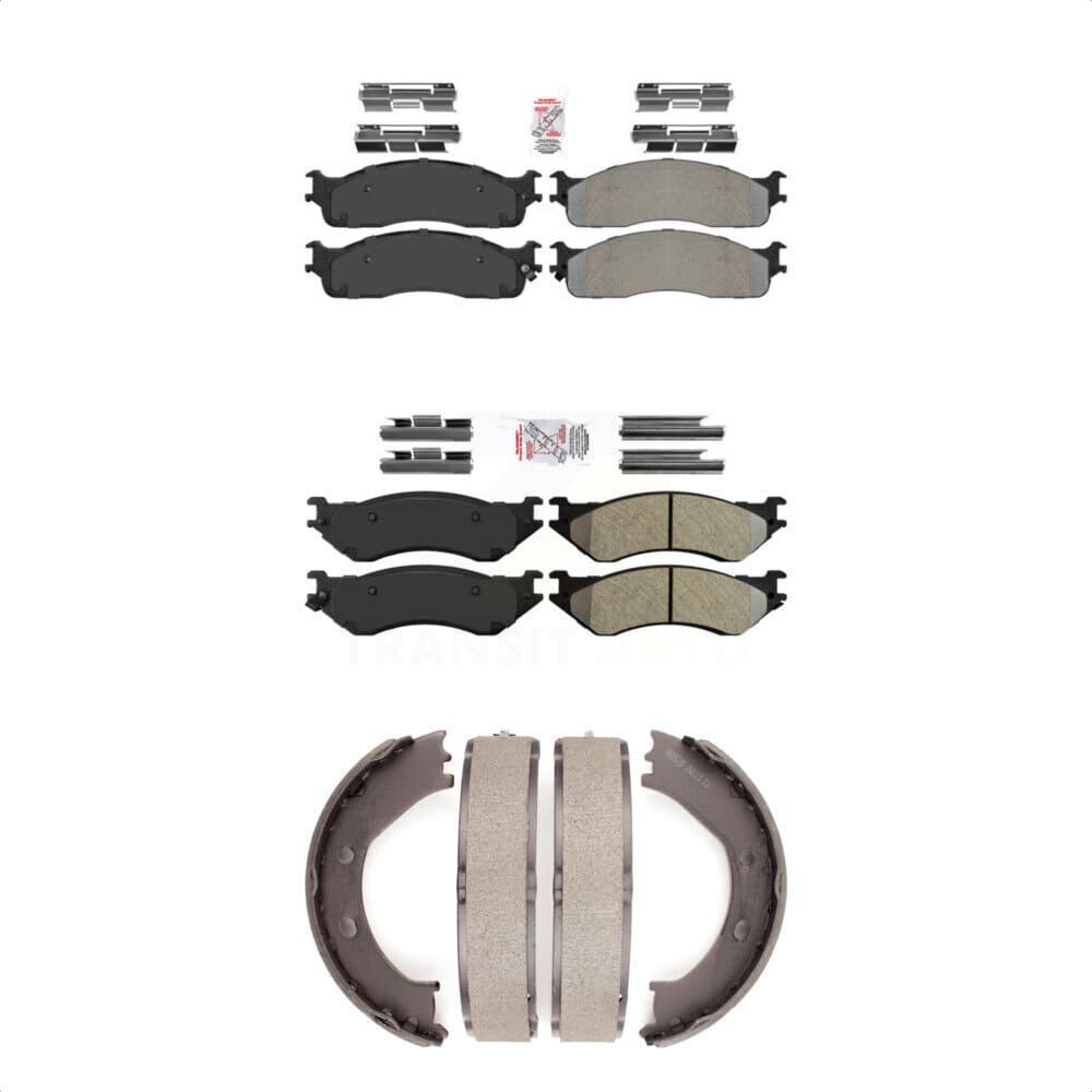 Transit Auto - KNN-100560 - Front and Rear Disc Brake Pad Kits image 1