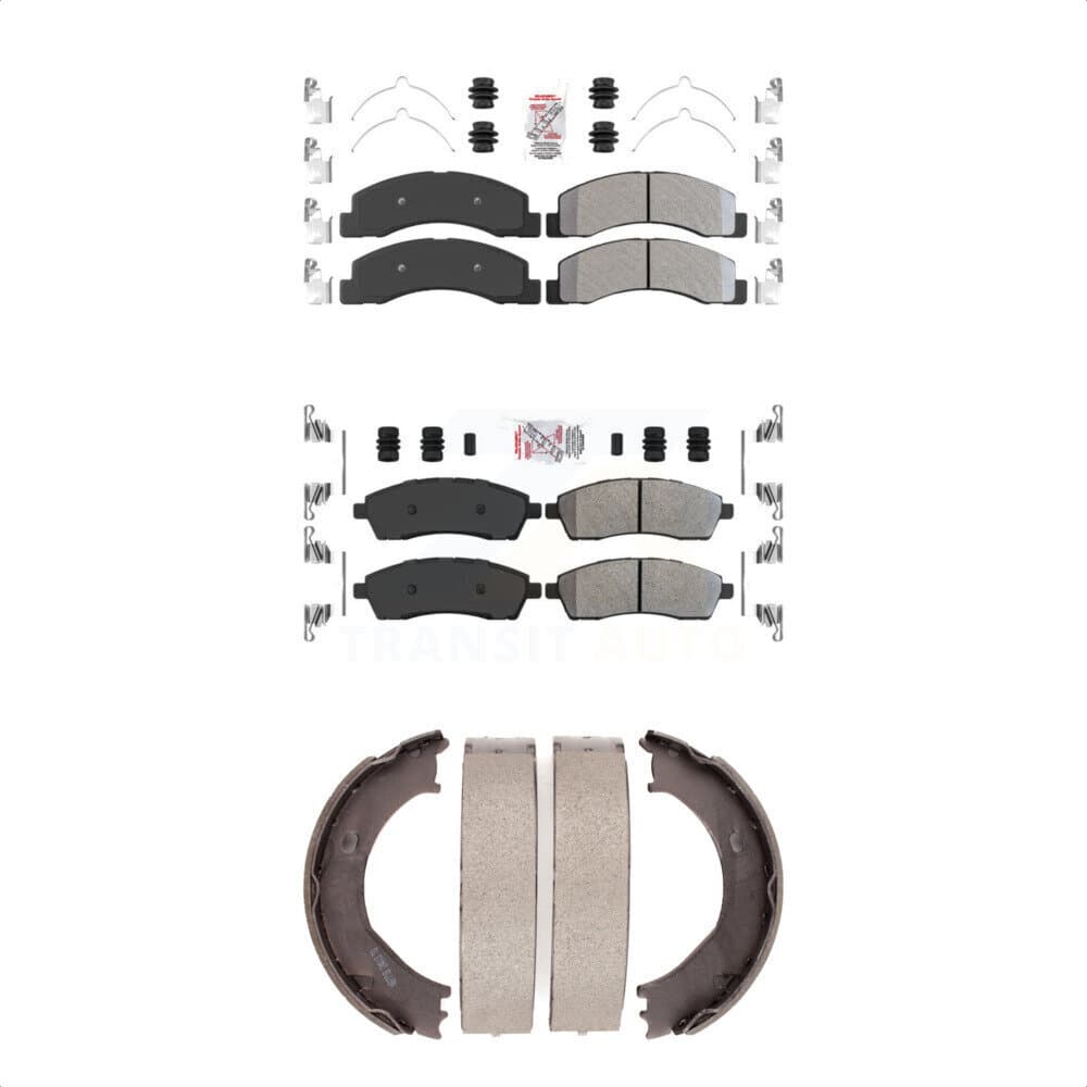 Transit Auto - KNN-100569 - Front and Rear Disc Brake Pad Kits image 1