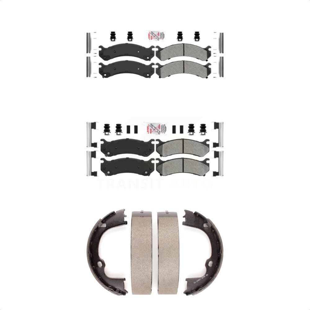 Transit Auto - KNN-100629 - Front and Rear Disc Brake Pad Kits image 1