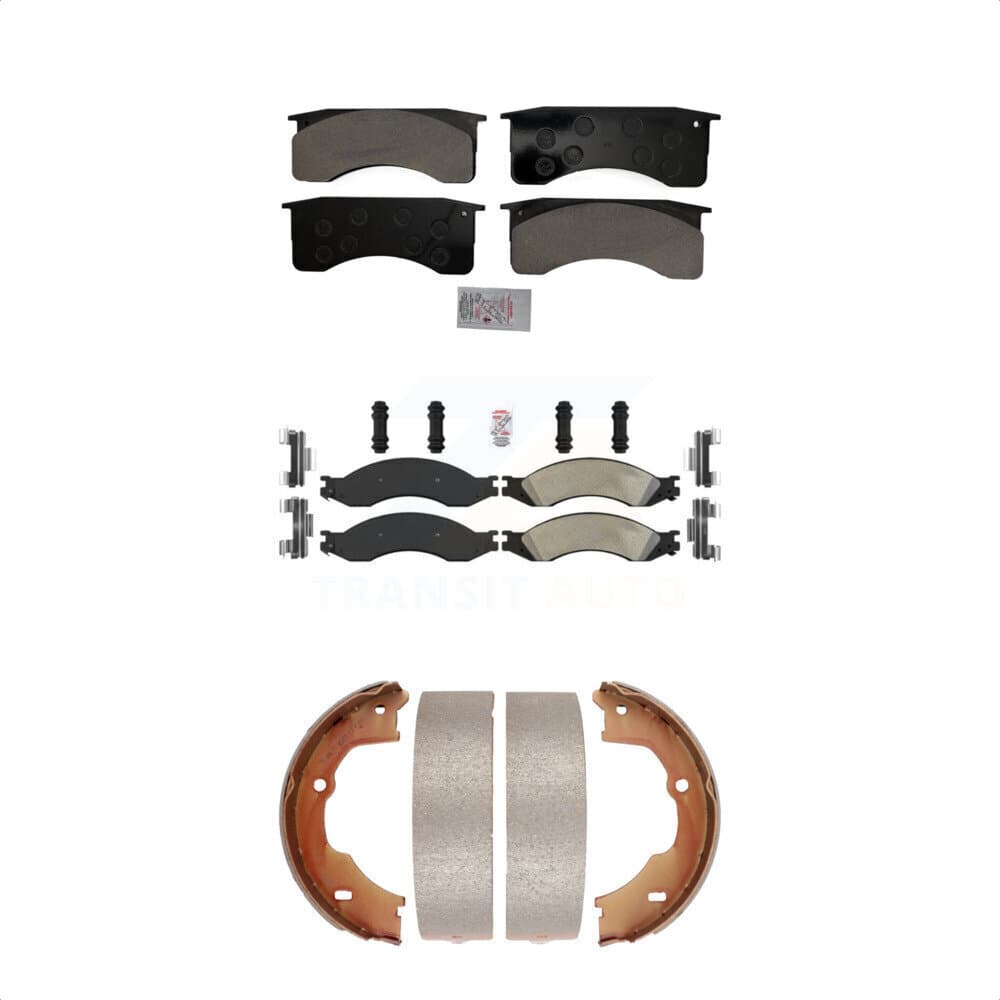 Transit Auto - KNN-100687 - Front and Rear Disc Brake Pad Kits image 1