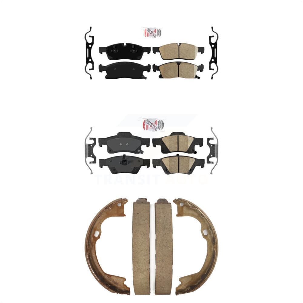 Transit Auto - KNN-100745 - Front and Rear Disc Brake Pad Kits image 1