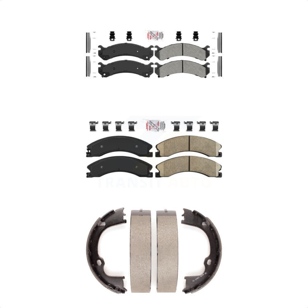 Transit Auto - KNN-100768 - Front and Rear Disc Brake Pad Kits image 1