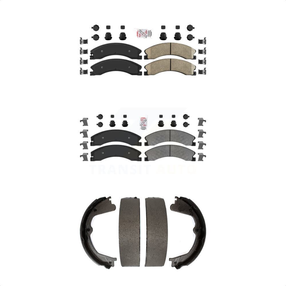 Transit Auto - KNN-100785 - Front and Rear Disc Brake Pad Kits image 1