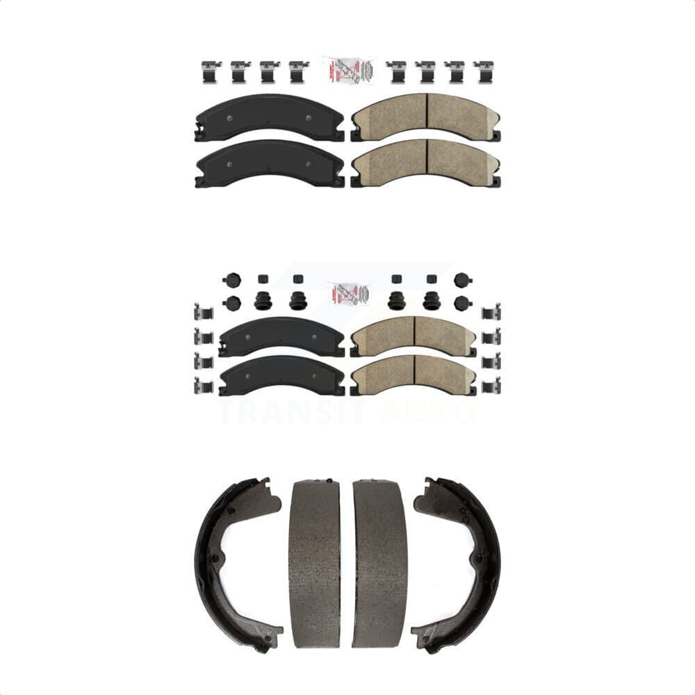 Transit Auto - KNN-100786 - Front and Rear Disc Brake Pad Kits image 1