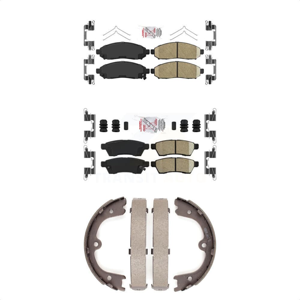 Transit Auto - KNN-100797 - Front and Rear Disc Brake Pad Kits image 1