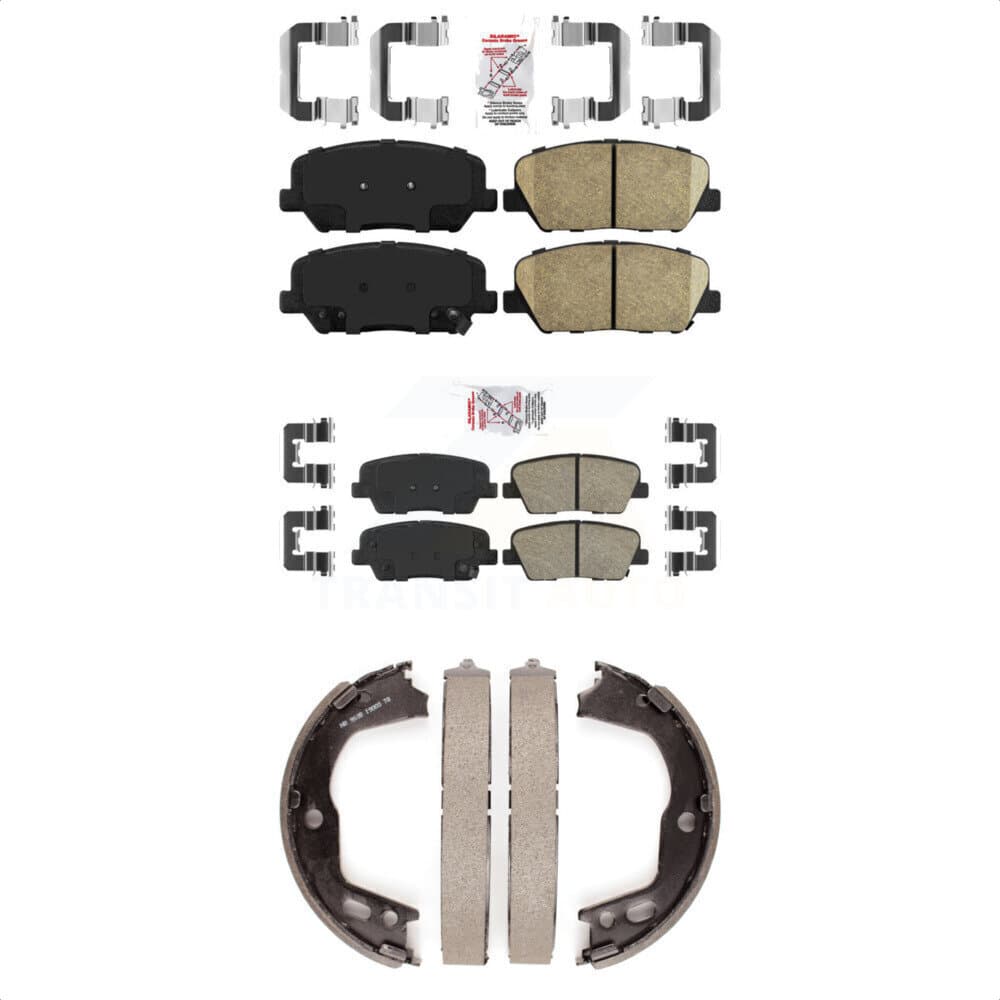 Transit Auto - KNN-100825 - Front and Rear Disc Brake Pad Kits image 1