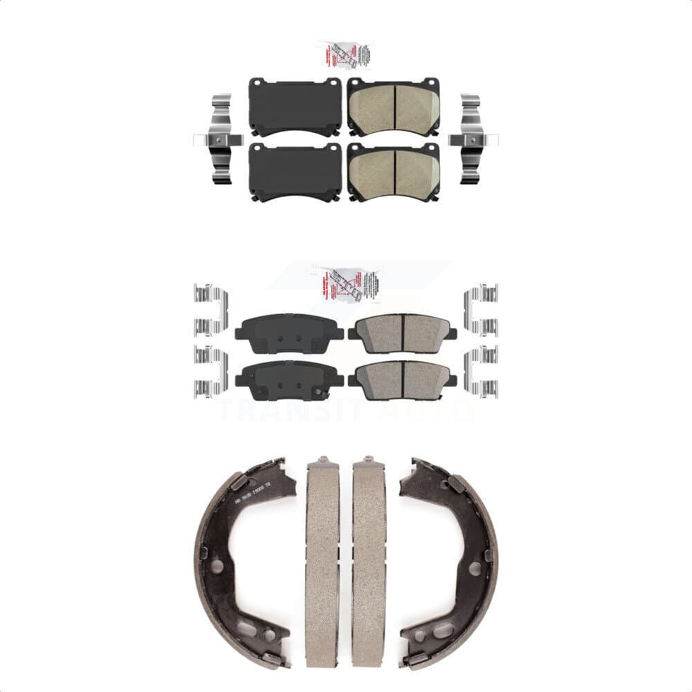 Transit Auto - KNN-100847 - Front and Rear Disc Brake Pad Kits image 1