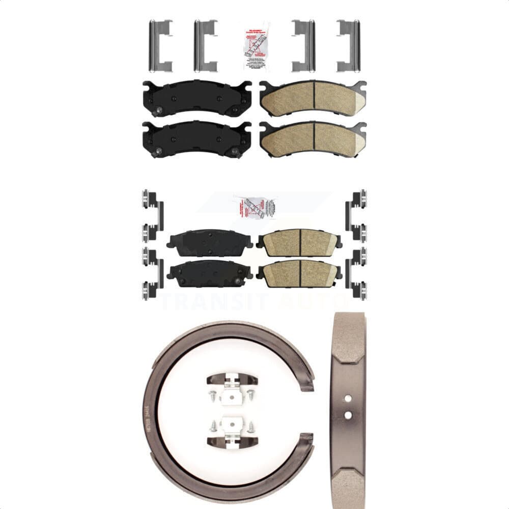 Transit Auto - KNN-100885 - Front and Rear Disc Brake Pad Kits image 1