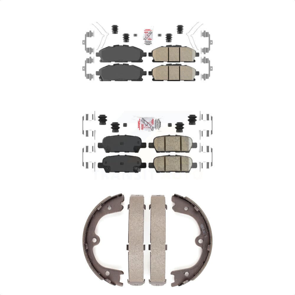Transit Auto - KNN-100904 - Front and Rear Disc Brake Pad Kits image 1