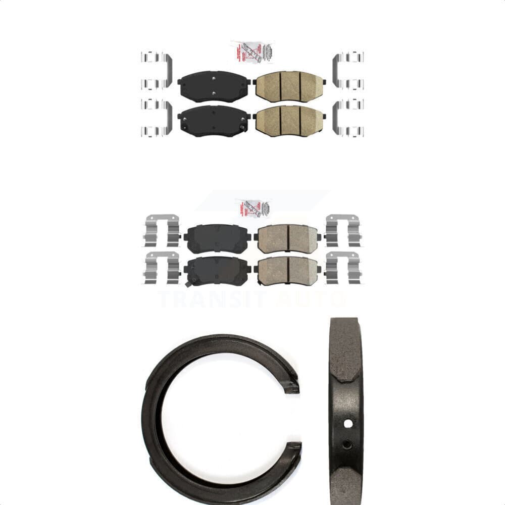 Transit Auto - KNN-100964 - Front and Rear Disc Brake Pad Kits image 1