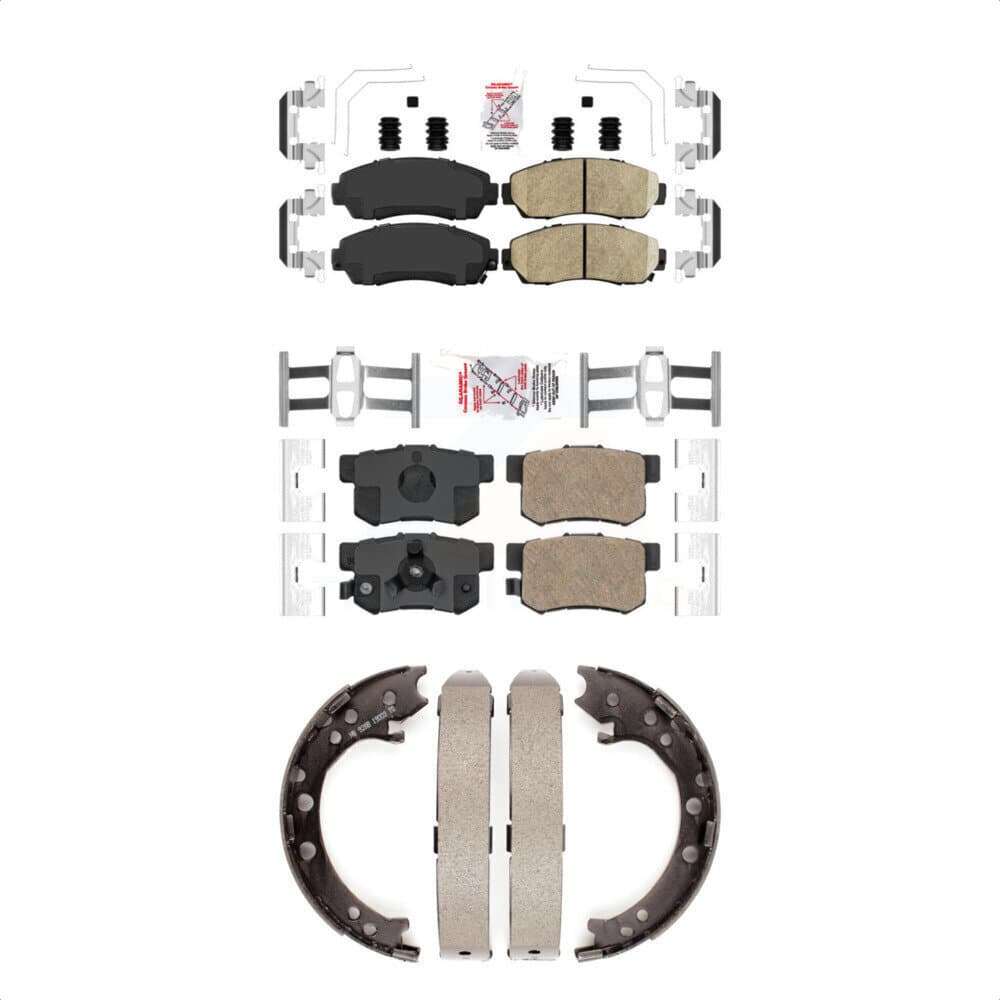 Transit Auto - KNN-100978 - Front and Rear Disc Brake Pad Kits image 1