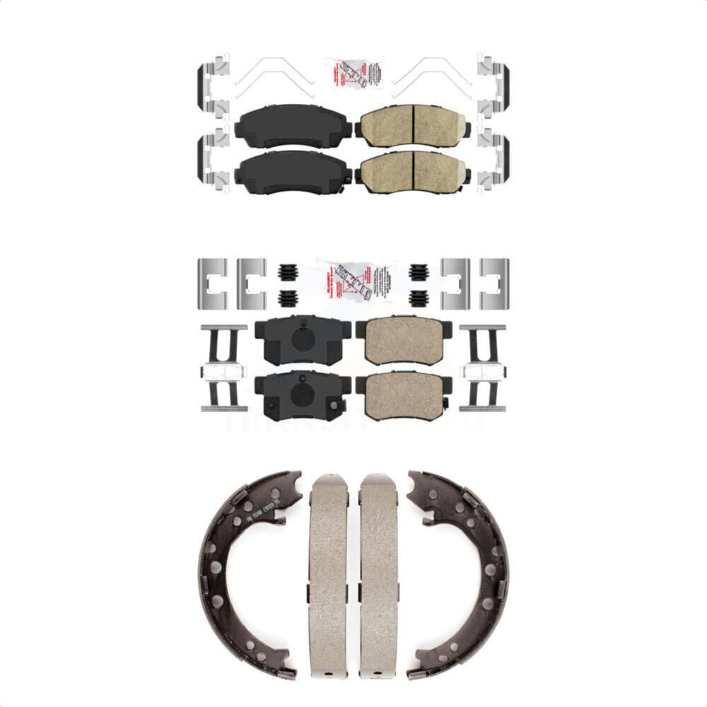 Transit Auto - KNN-100983 - Front and Rear Disc Brake Pad Kits image 1