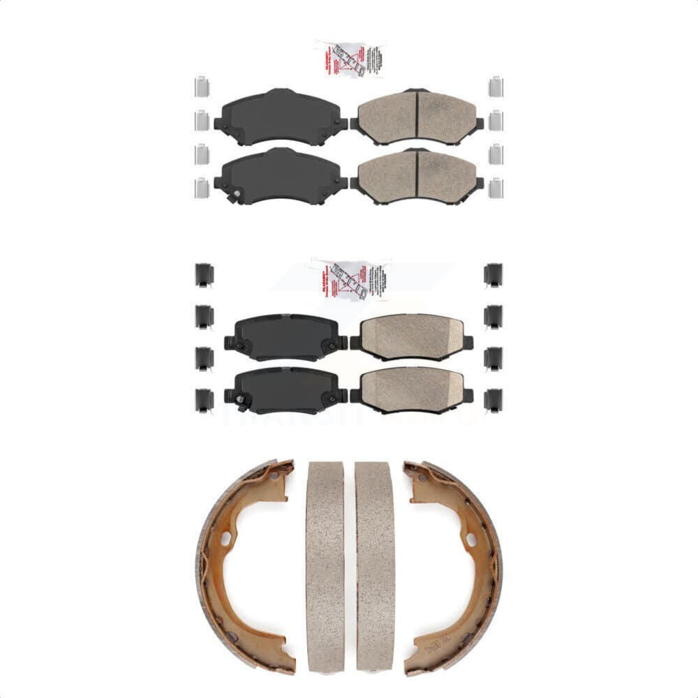 Transit Auto - KNN-101019 - Front and Rear Disc Brake Pad Kits image 1