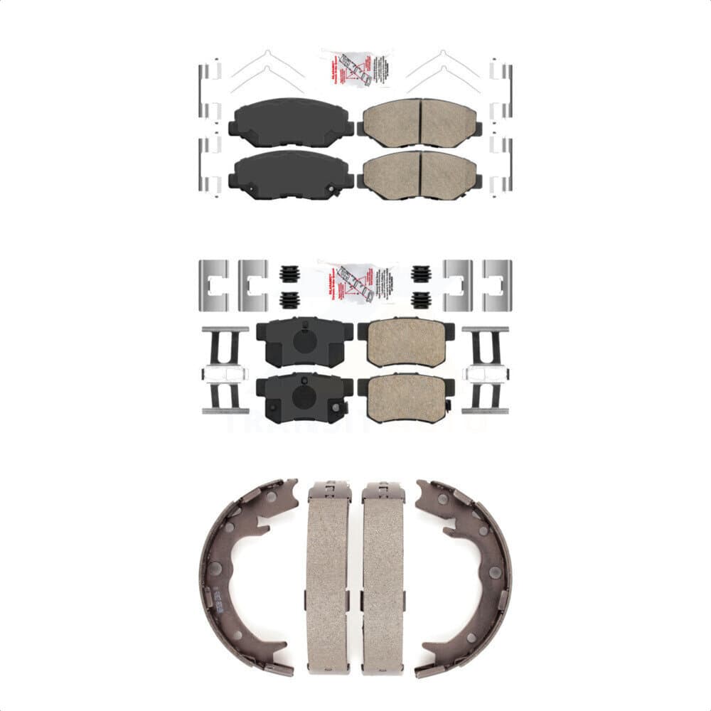 Transit Auto - KNN-101145 - Front and Rear Disc Brake Pad Kits image 1