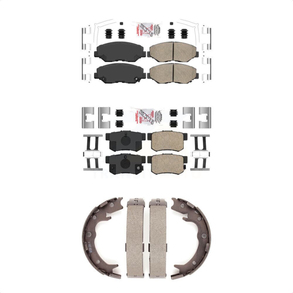 Transit Auto - KNN-101146 - Front and Rear Disc Brake Pad Kits image 1