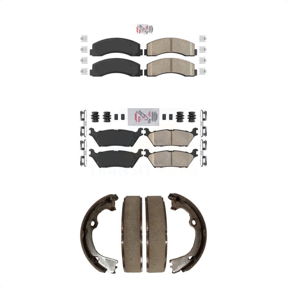 Transit Auto - KNN-101177 - Front and Rear Disc Brake Pad Kits image 1