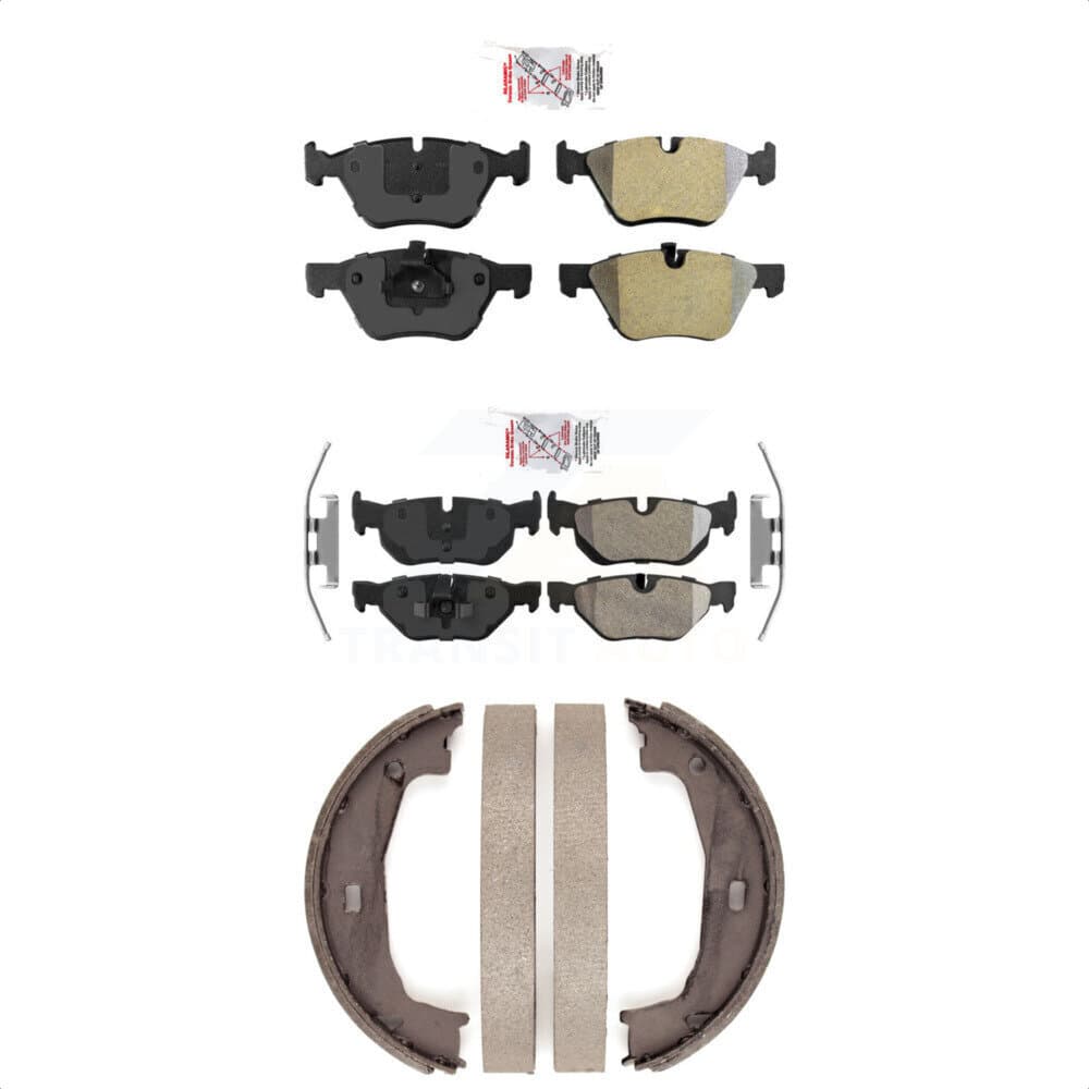 Transit Auto - KNN-101184 - Front and Rear Disc Brake Pad Kits image 1