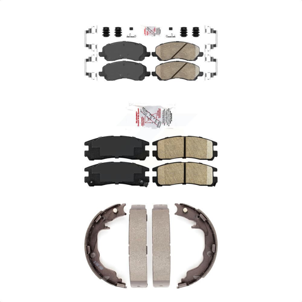 Transit Auto - KNN-101213 - Front and Rear Disc Brake Pad Kits image 1