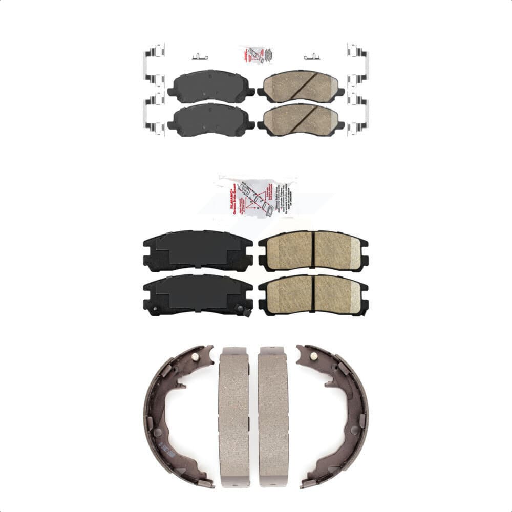 Transit Auto - KNN-101214 - Front and Rear Disc Brake Pad Kits image 1