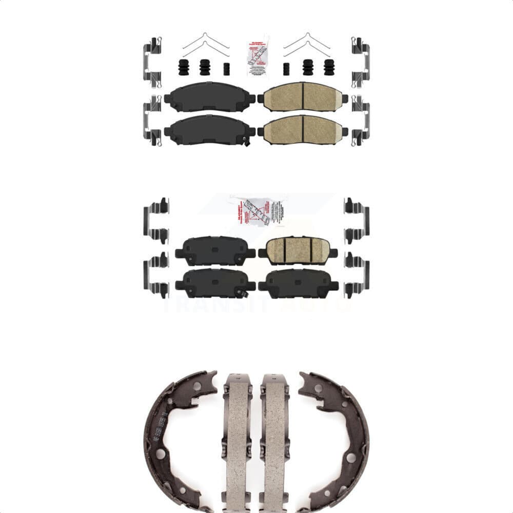 Transit Auto - KNN-101226 - Front and Rear Disc Brake Pad Kits image 1