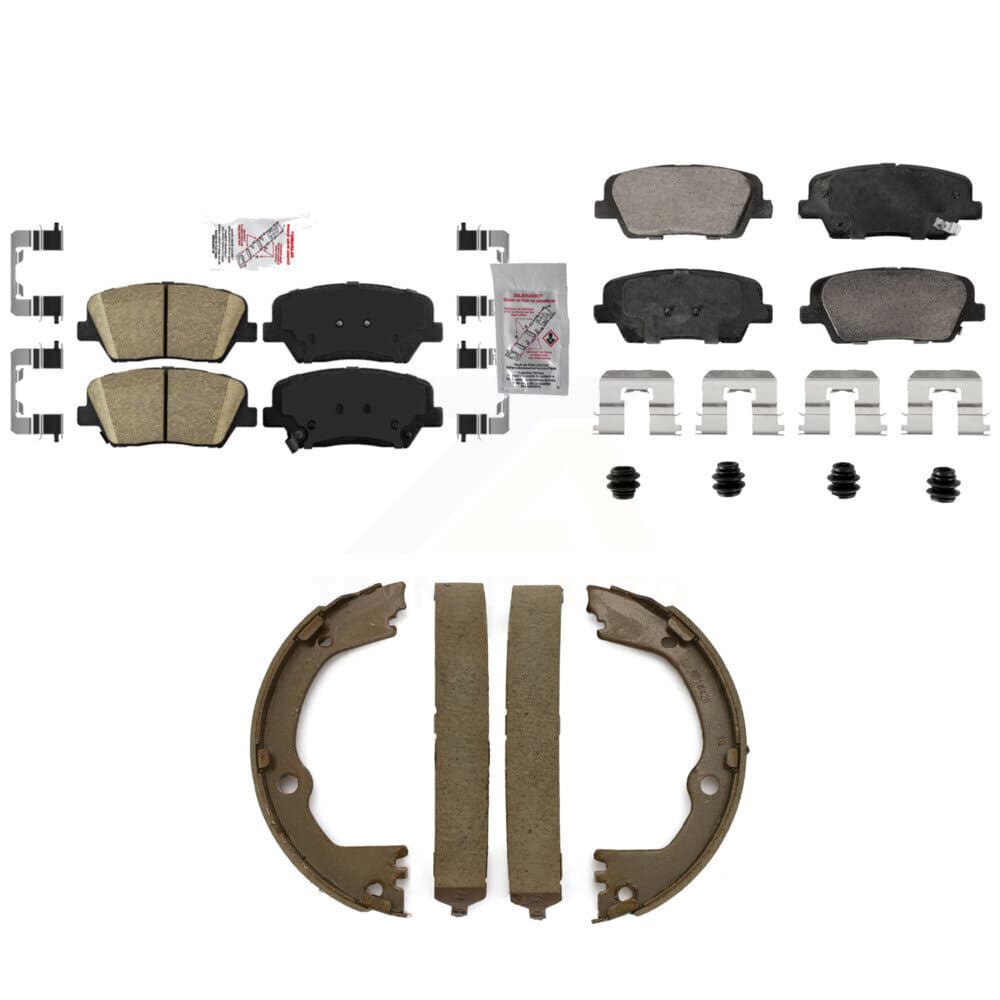 Transit Auto - KNN-101250 - Front and Rear Disc Brake Pad Kits image 1