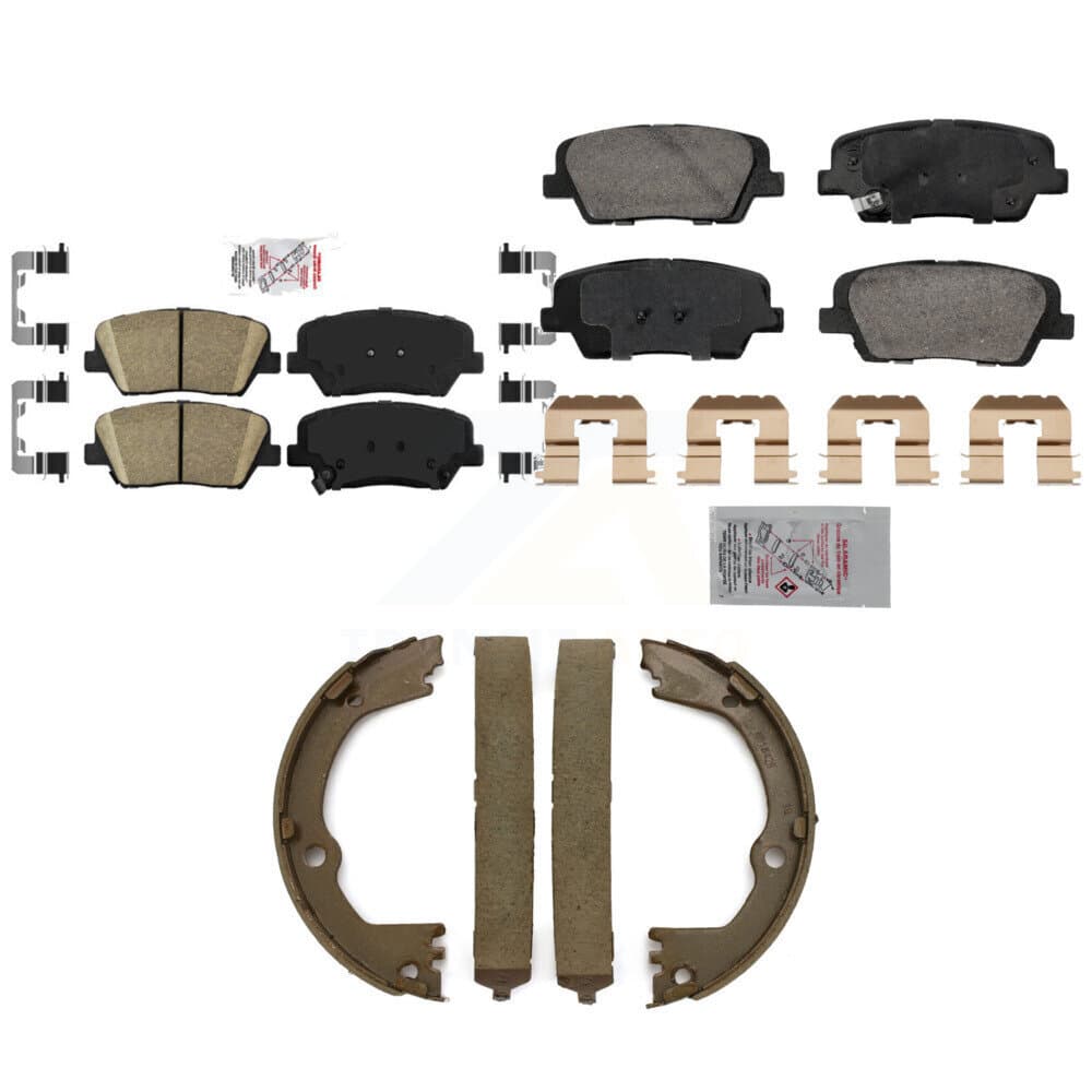 Transit Auto - KNN-101252 - Front and Rear Disc Brake Pad Kits image 1